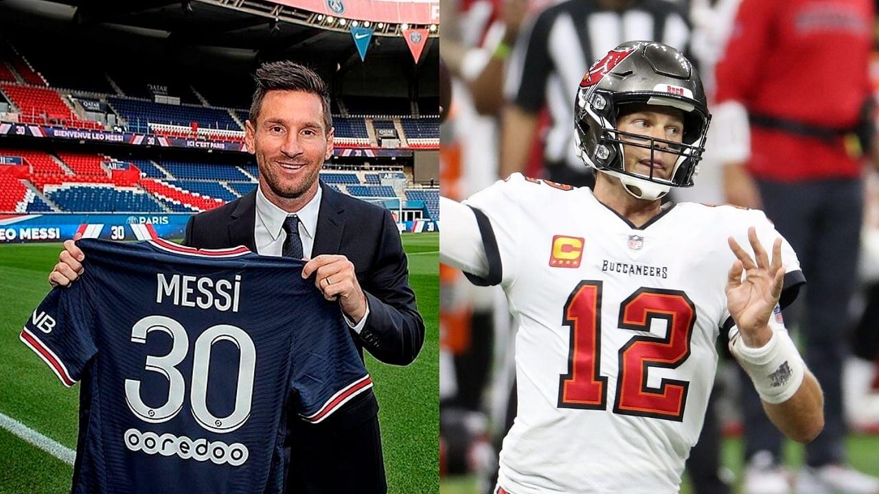 "Lionel Messi I Can Photoshop Laser Eyes For You!": Tom Brady Reacts to PSG Deciding to Pay Leo Messi's Wages Partly in Crypto