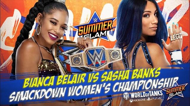 Bianca Belair vs Sasha Banks Wrestlemania rematch announced for SummerSlam 2021