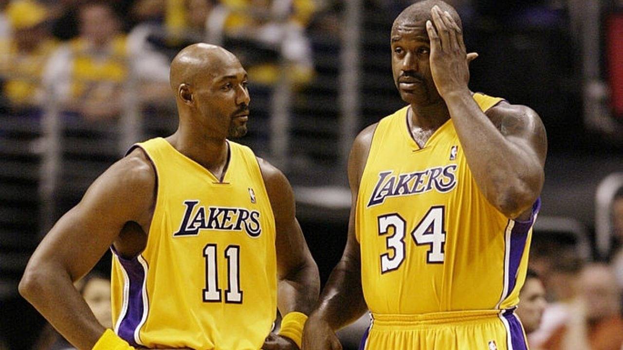 “Karl Malone shows that age is just a number”: Shaquille O’Neal shares a questionable post on Instagram regarding the Jazz legend