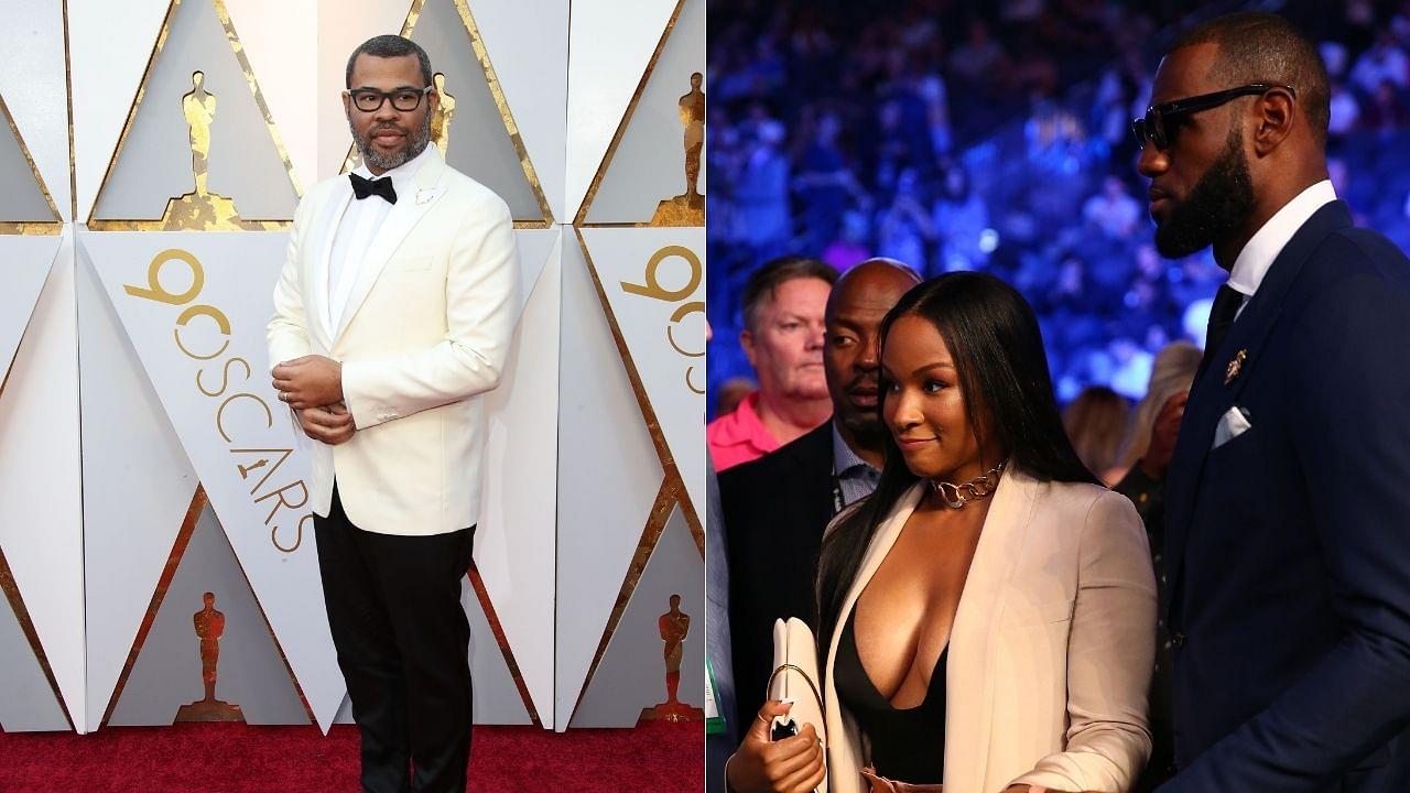 "Savannah James and LeBron hold 'Candyman' screenings": Lakers superstar and his wife support comedian Jordan Peele with publicity for his new horror-thriller