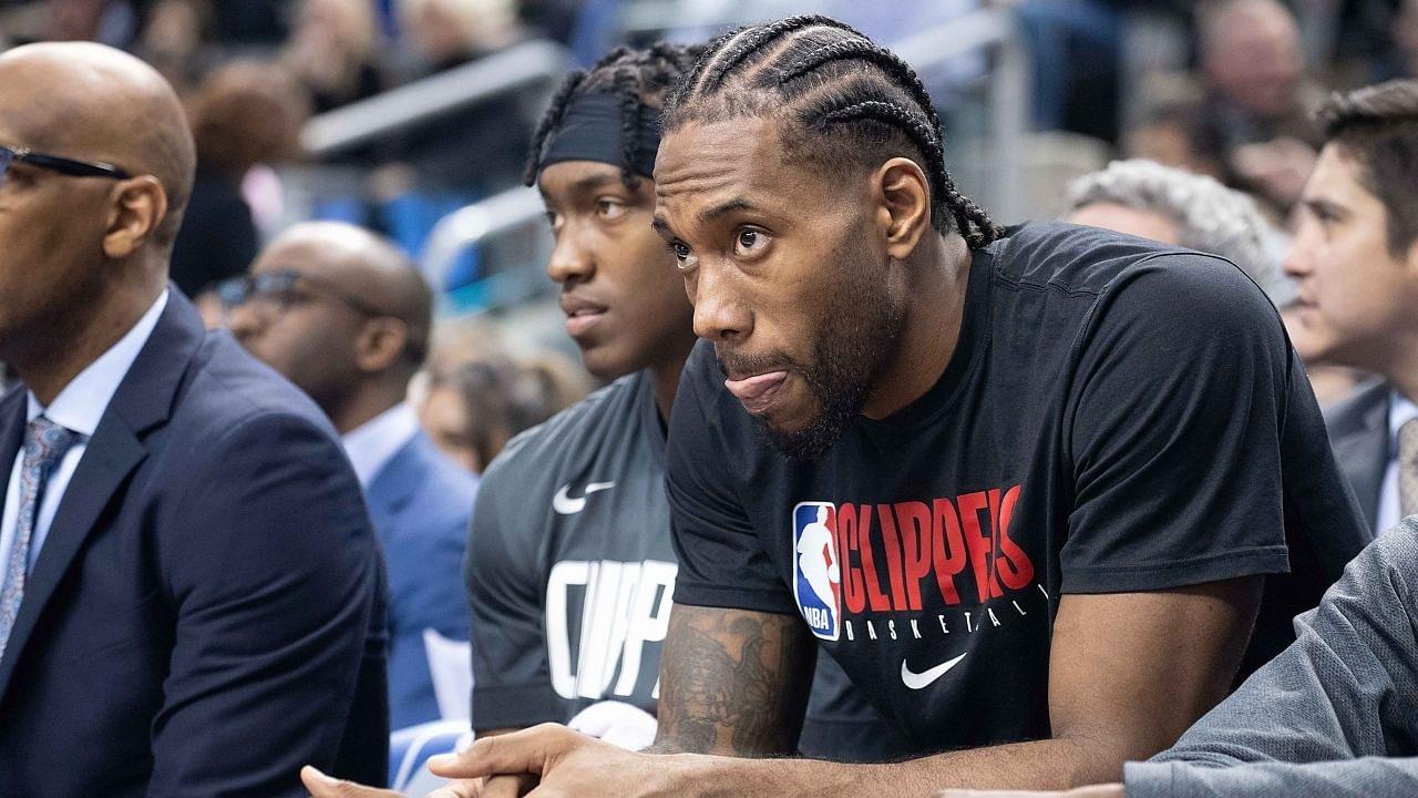 "Kawhi Leonard throws stones and hides his hands": Kendrick Perkins actively tries manufacturing hate for the Clippers superstar for snubbing Russell Westbrook and recruiting Paul George