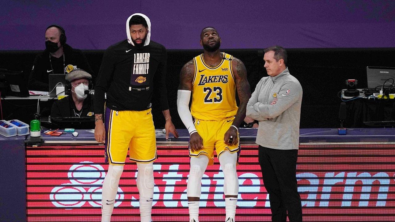 "Kyrie Irving, stop filming Lebron James from under the bleachers!": Lakers' fans hilariously mock a fan who snuck into the mini-training camp and recorded the King and his squad