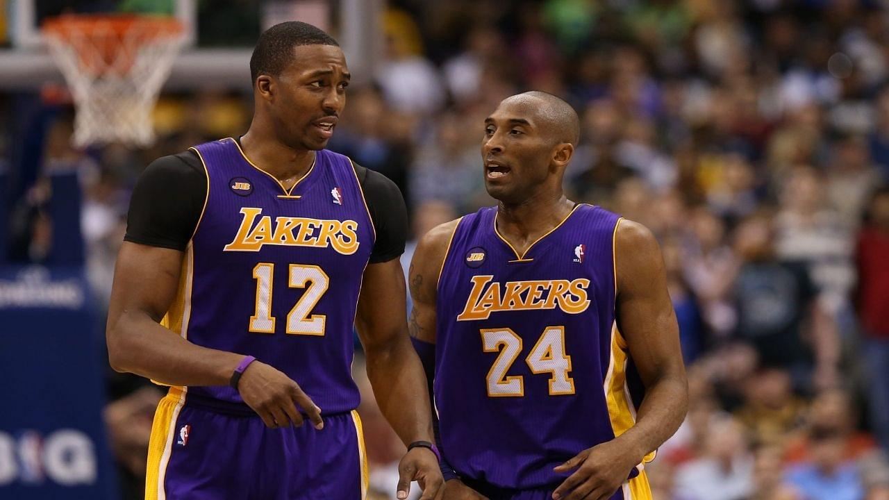 “Thank you, Kobe Bryant, for calling me ‘soft’”: Dwight Howard remains appreciative of the Lakers legend for berating him during the 2013 season
