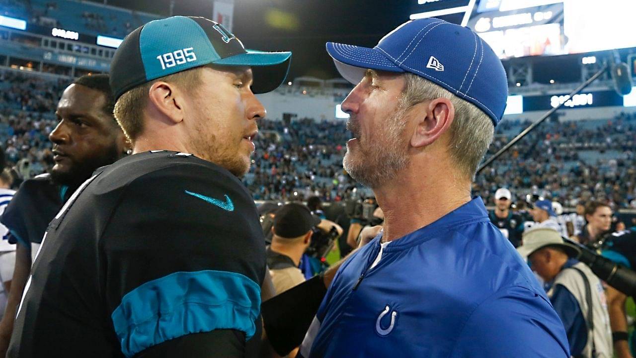 "Frank Reich is one of my favorite coaches of all time": Nick Foles opens about third string job in Chicago and reunion with Colts head coach
