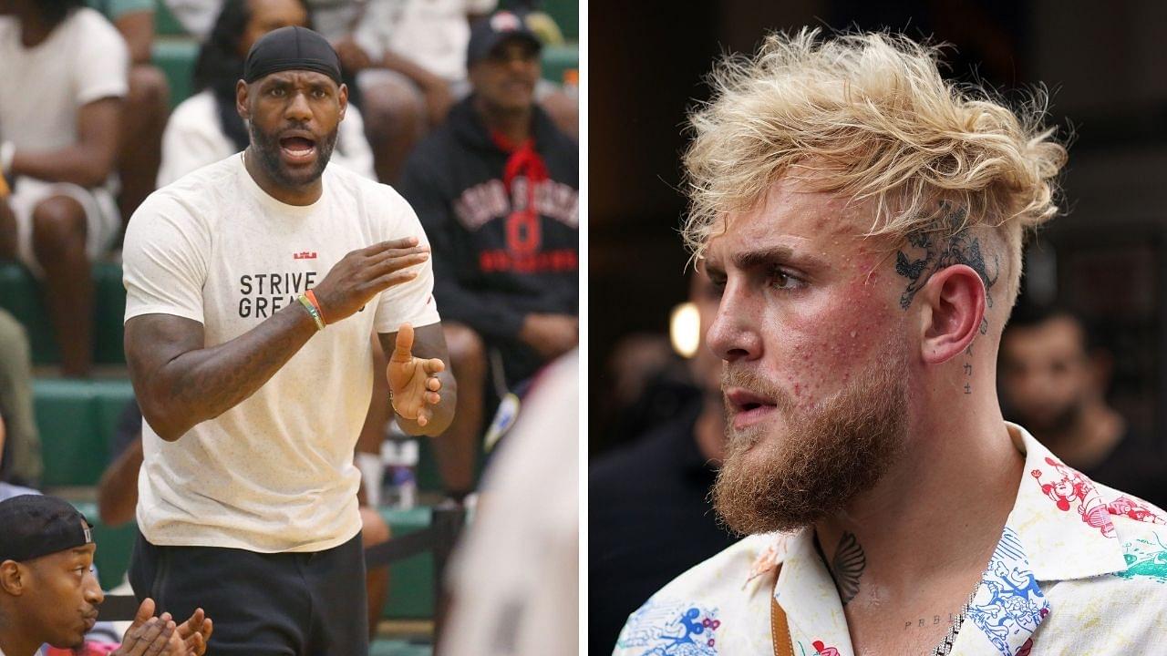 "LeBron James, PULL UP BABY!": Jake Paul wants Lakers star in his corner during his much anticipated fight against Tyron Woodley in Cleveland