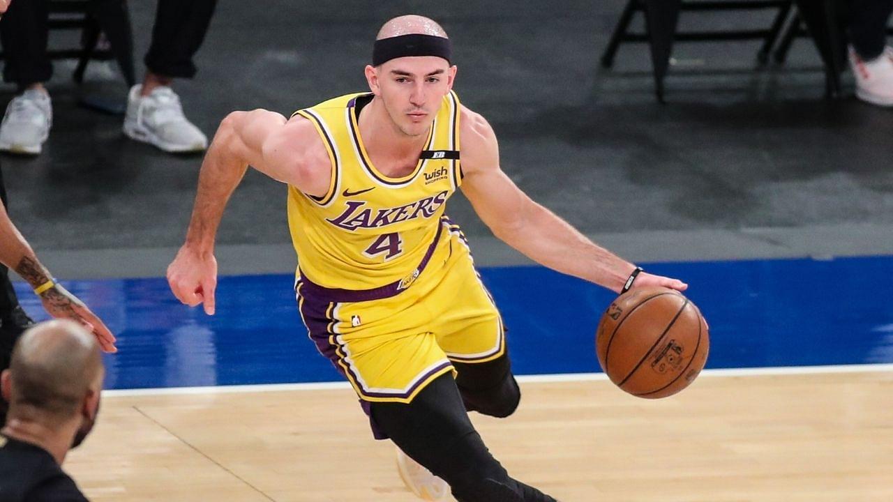 "He's a Jersey Shore boy": Alex Caruso's girlfriend Mia Amabile confirms the Lakers star's next destination during this upcoming free agency