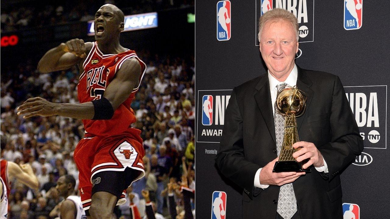 “Michael Jordan has the whole package – can run, jump, block, play defense” Larry Bird revealed how the Bulls GOAT was on a completely different level from the other stars