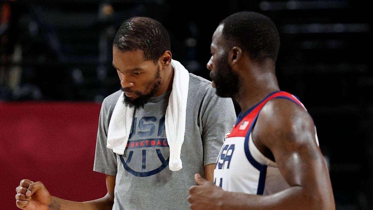"Draymond Green, Kevin Durant, hold yourself accountable god damn it!": Kendrick Perkins slams the former Warriors teammates after they accuse front office for the Slim Reaper leaving