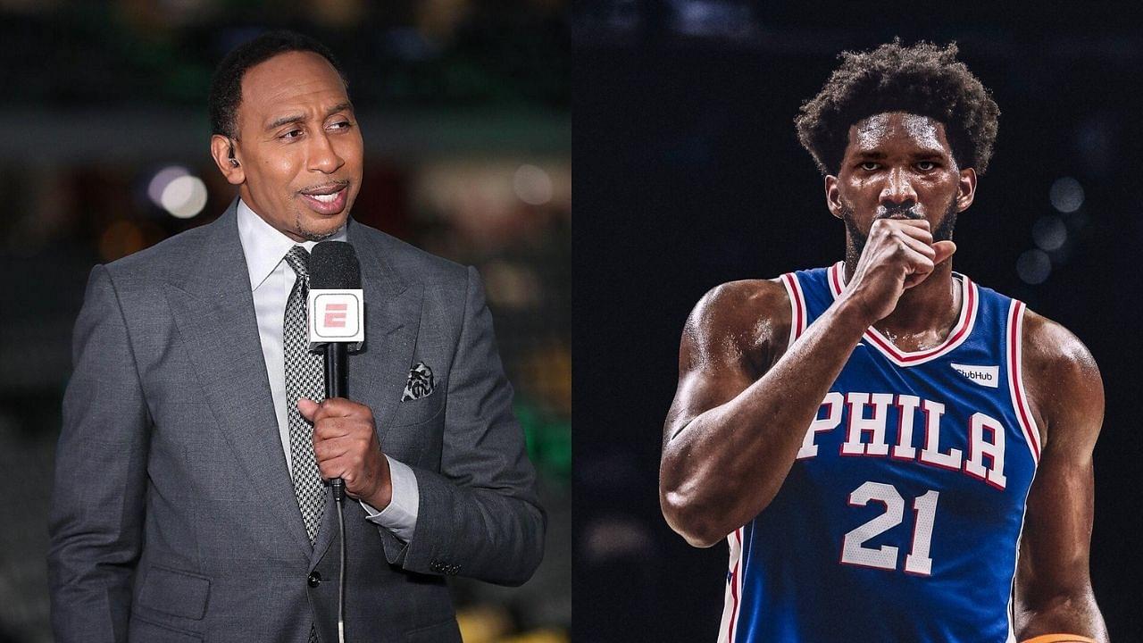 "Michael Jordan is not the GOAT, Wilt Chamberlain is": When Stephen A Smith commended Joel Embiid for looking out for other big men through NBA History and as the GOAT
