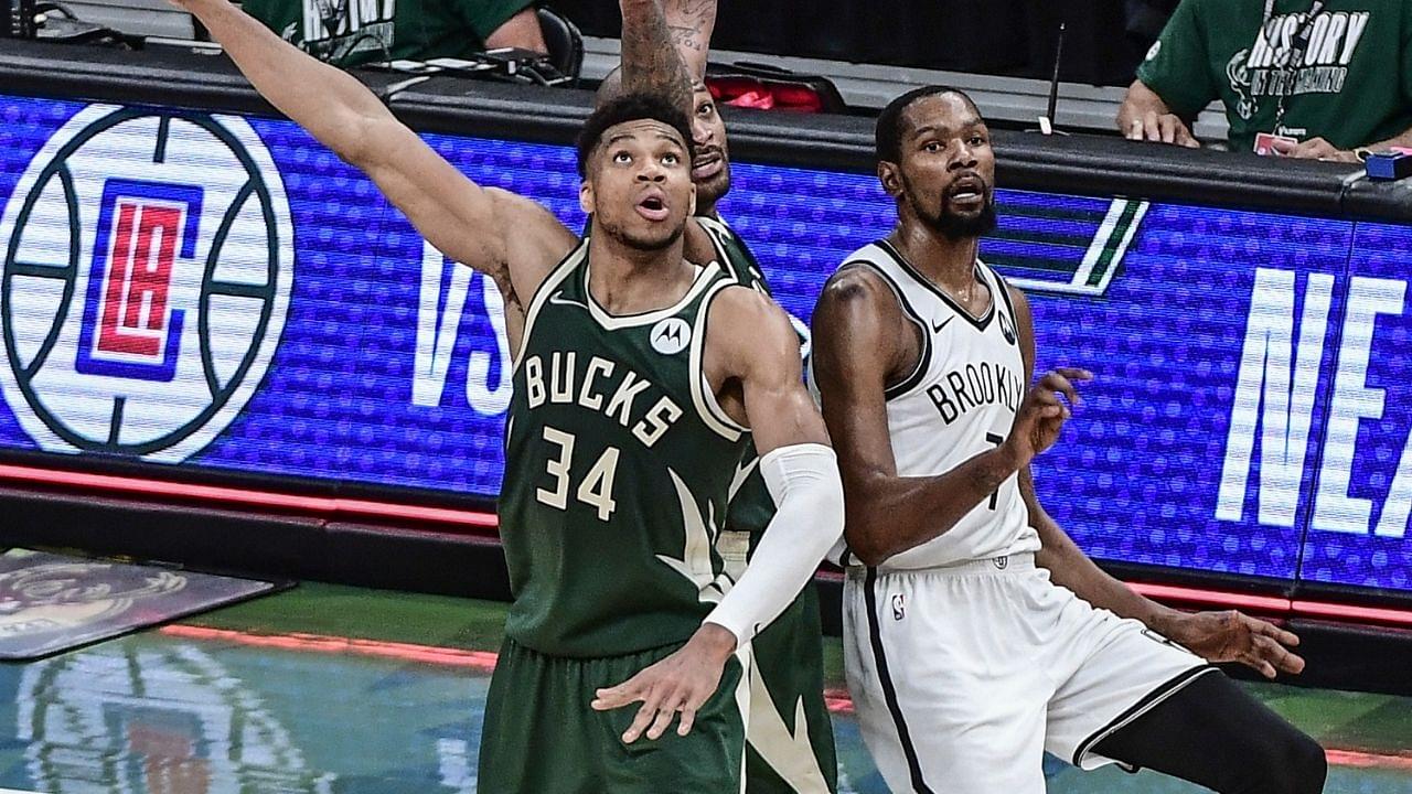 “Kevin Durant or James Harden can be the face of the NBA, I don’t care”: Giannis nonchalantly denies wanting to be the face of the league following Bucks title win