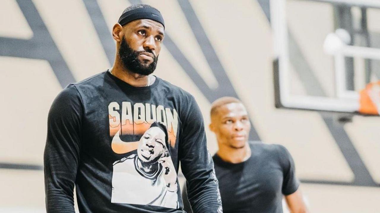 "What western team could beat the healthy Lakers?": Kendrick Perkins reiterates faith in LeBron James-Russell Westbrook duo for 2021-22 NBA championship