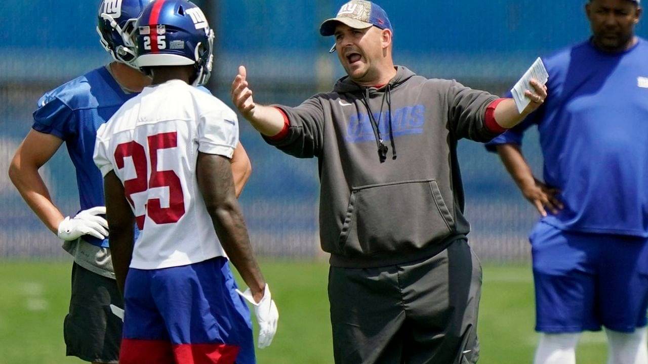 WATCH: Joe Judge Punishes Entire New York Giants Defense, Including the Coaches, With a Penalty Lap