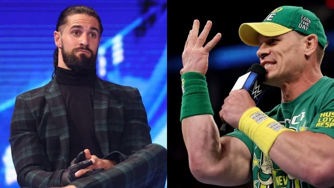 Seth Rollins responds to John Cena name dropping him