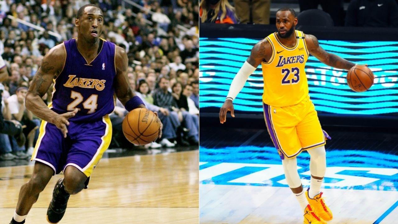 "LeBron James surpasses Kobe Bryant for the most points scored in overtime": The four-time NBA champion currently holds the record for most points scored in OT since 1996