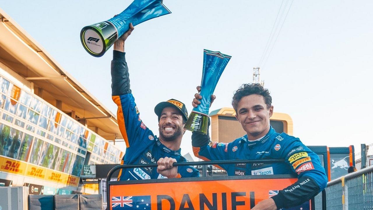"I was just as happy to stay in second"– Lando Norris wished to overtake Daniel Ricciardo but was happy to serve him by remaining in P2