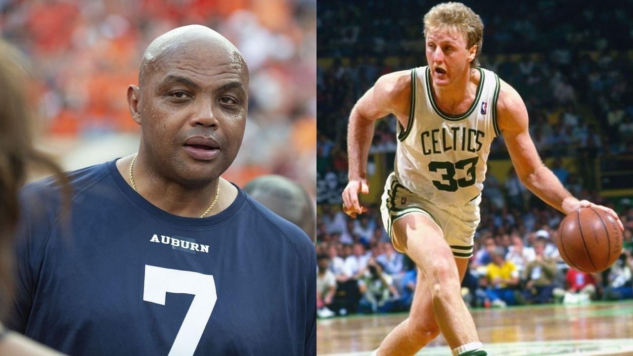 "No place for slow Larry Bird in the NFL": Charles Barkley hilariously roasts' Celtics Legend on Peyton and Eli Manning's 'Manningcast'