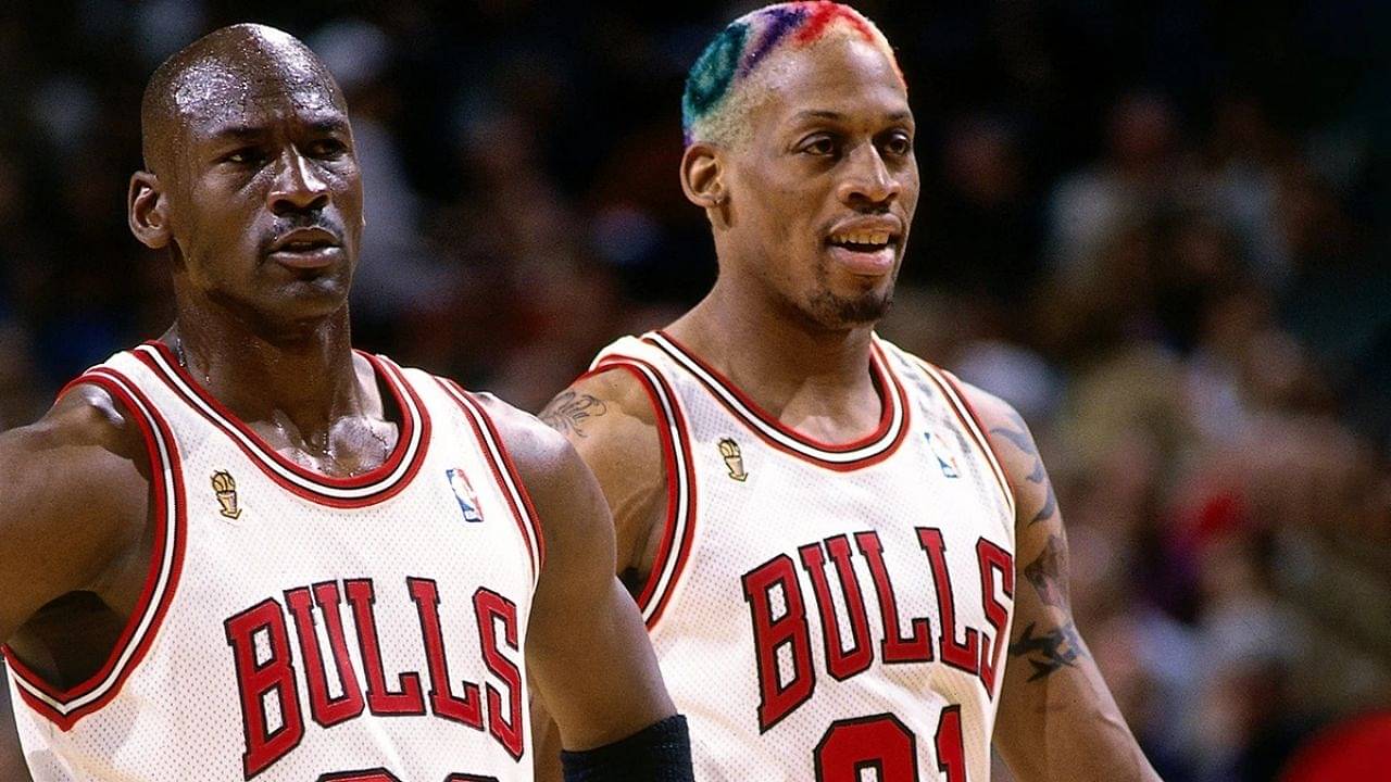 Dennis Rodman's dresses don't bother me, his hair doesn't bother me': Michael  Jordan couldn't be bothered with The Worm's funky sense of style - The  SportsRush