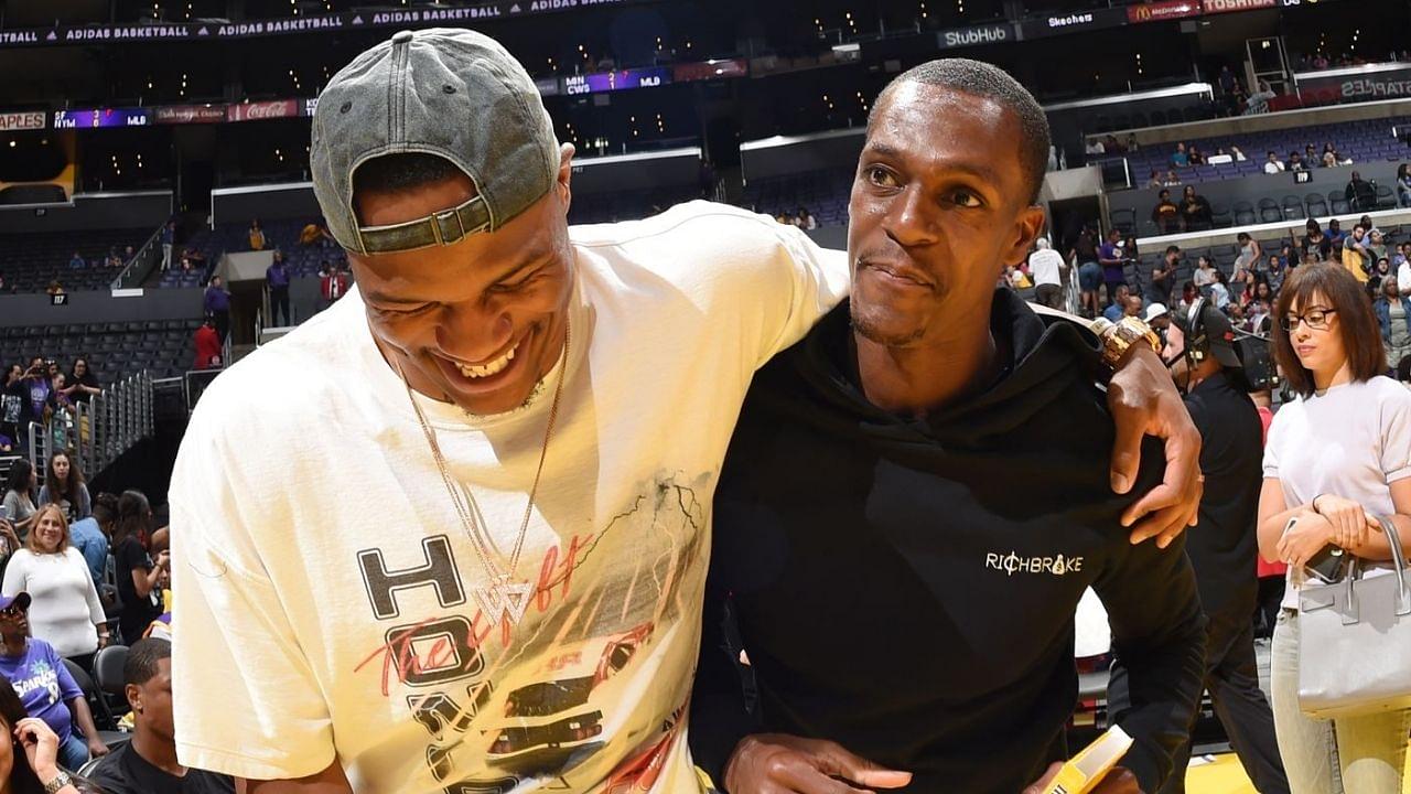 "Russell Westbrook wants to destroy me, as much as I want to destroy him": Rajon Rondo opens up about the competitive nature between him and his new Lakers teammate