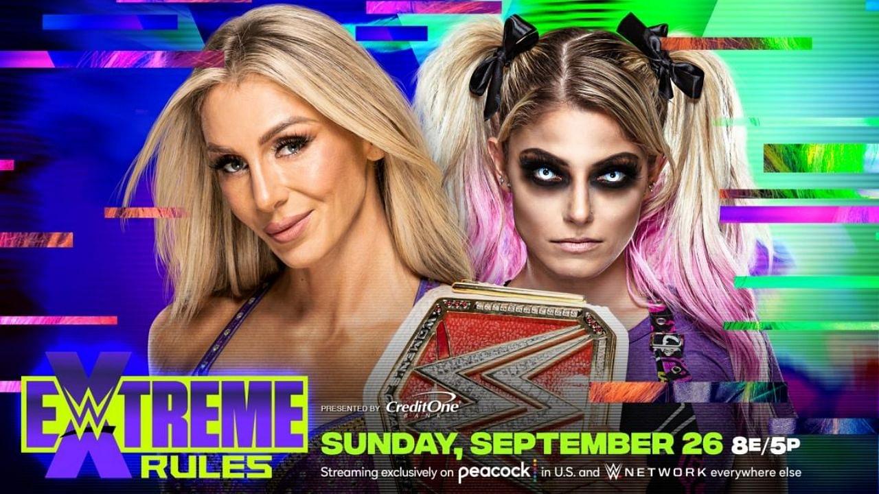 Charlotte Flair vs Alexa Bliss RAW Women’s Championship Match set for WWE Extreme Rules 2021