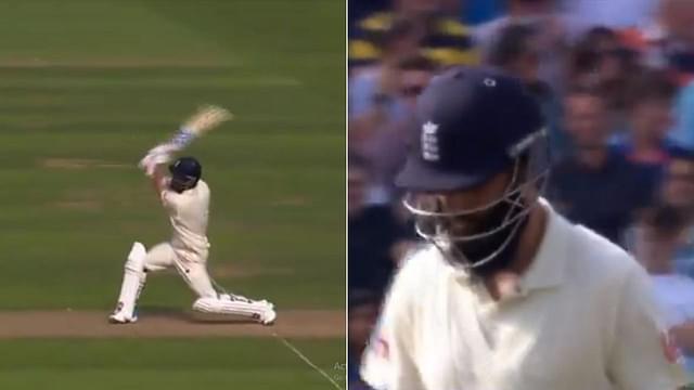 "Brain fade moment": Moeen Ali plays horrible shot off Ravindra Jadeja to gift his wicket at The Oval