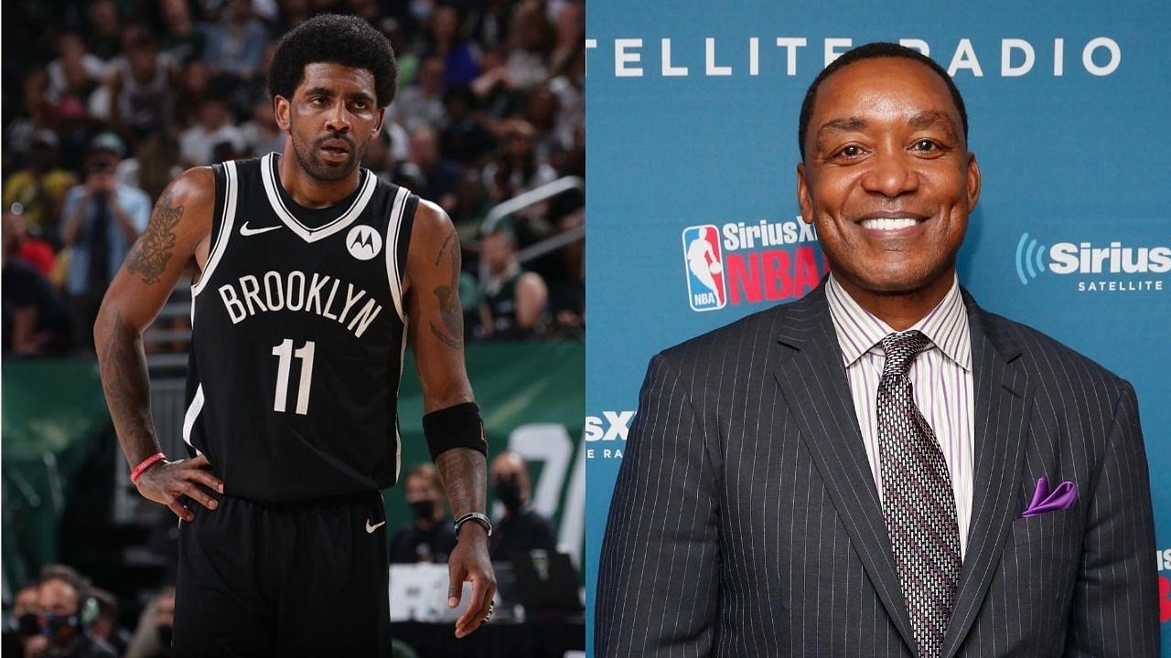 "The Brooklyn Nets cannot, and will not, win the championship if Kyrie Irving is not there": Pistons' legend Isiah Thomas backs Uncle Drew and re-instates his importance to his teams