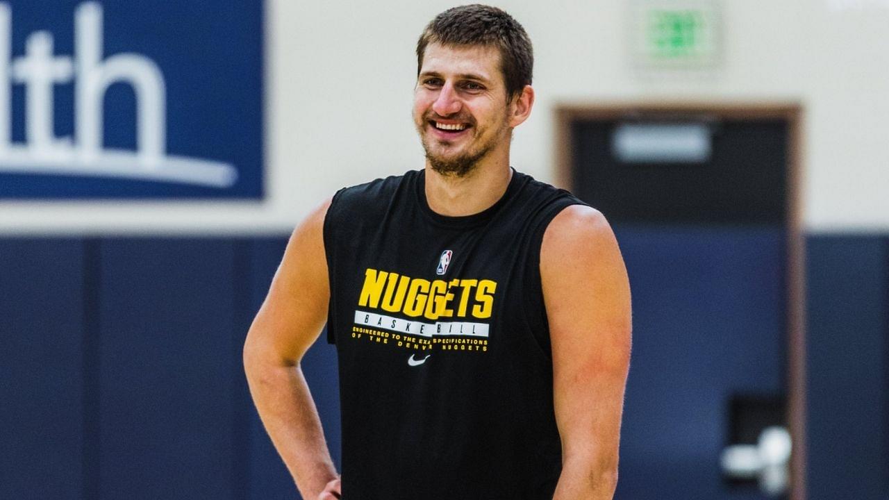 "What did Denver Nuggets do with Nikola Jokic?": NBA fans react to 2021 NBA MVP's offseason training videos after he's spotted sporting a great new beard