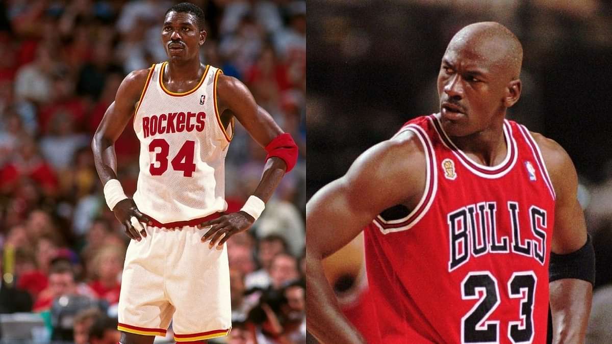 “Michael Jordan blocked Hakeem Olajuwon 3 times in the same game”: How ...