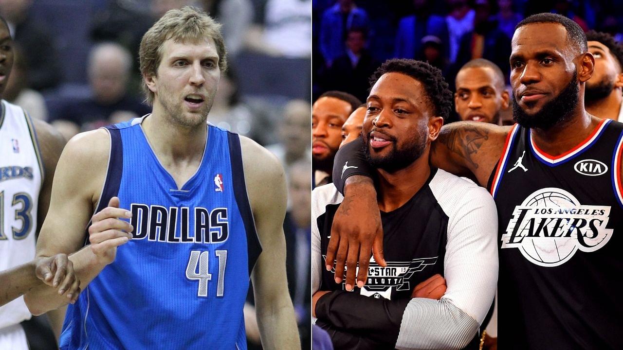 "Never forget Dirk Nowitzki completely ignoring LeBron James in his last All-Star game": NBA Twitter serves up reminder of feud between Lakers and Mavericks legends