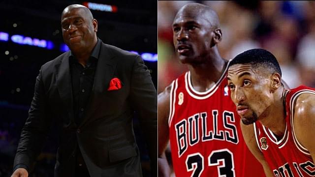“Had Jerry Krause kept Michael Jordan and Scottie Pippen happy, they would have 12 championships by now”: Magic Johnson took subtle shots while explaining how the Bulls’ front office destroyed the dynasty