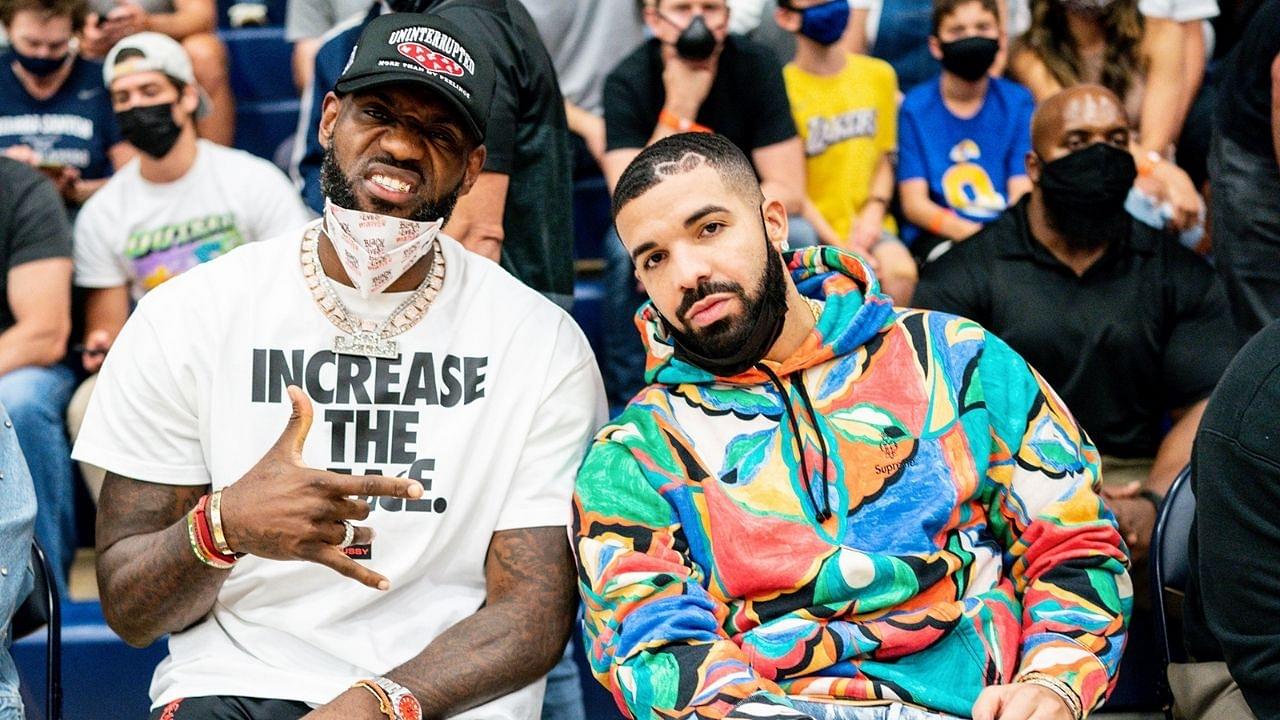 "LeBron James sat and rehearsed with Drake before uploading this story": NBA Twitter is surprised as the Lakers' superstar vibes to Drake's Having our Way