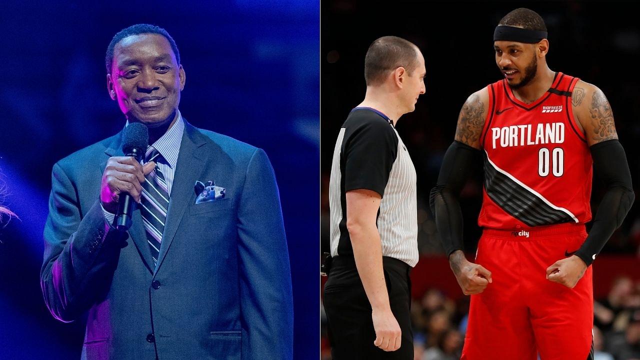 "I look at Isiah Thomas like ‘You a sucker for that.’ You don’t do no s*** like that": Carmelo Anthony opens up about the Nuggets-Knicks brawl instigated by the Knicks coach Isiah Thomas