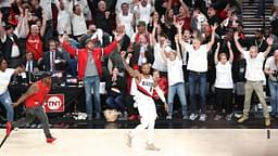 “As Damian Lillard hit that shot, I thought we were gonna start an earthquake”: CJ McCollum hilariously reveals how Portland fans erupted as Dame hit the famous buzzer-beater over Paul George