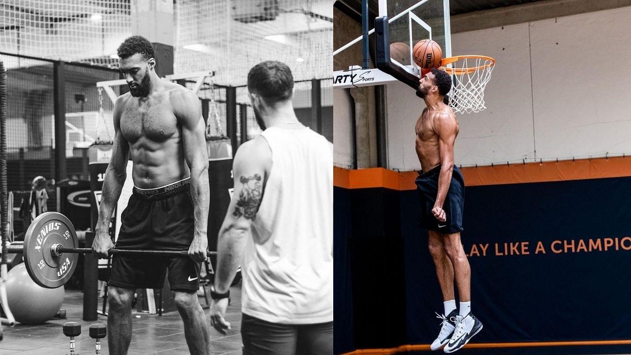 "I'm not worried... I'm clean, all natural, all work": 3x DPOY Rudy Gobert doesn't mind having a drug test, after uploading buffed up photos of himself on Instagram