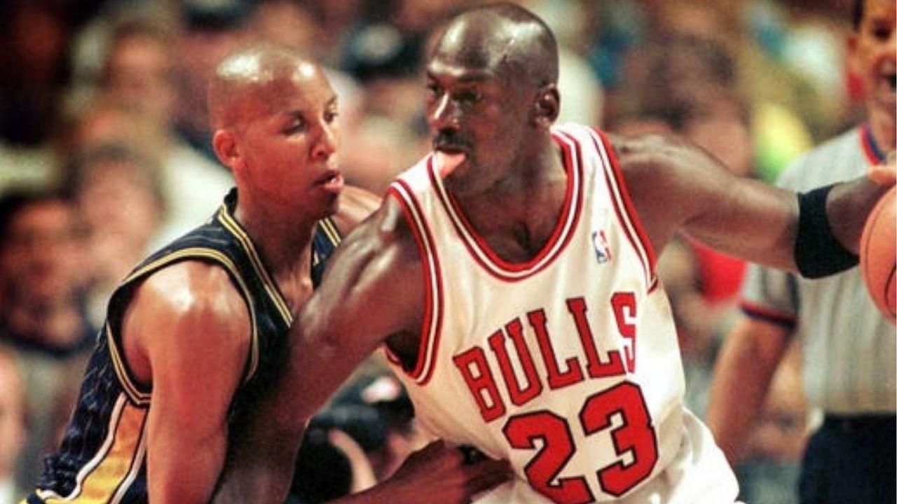 “Lightly shoved Michael Jordan for the game-winner": When Reggie Miller hilariously downplayed his ‘push-off’ on the Bulls legend en route to a stellar ECF Game 4 dagger