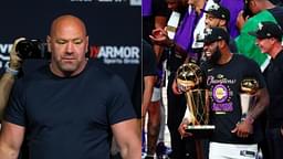 "LeBron James is never in trouble and always strives to win": UFC President Dana White praises Lakers superstar for his superb journey to GOAT status