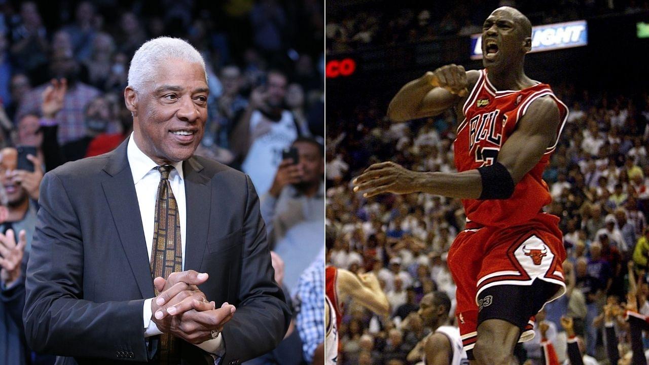 “Michael Jordan did one hell of a job carrying the torch”: Dr J lauds the Bulls legend for his role in making NBA basketball global