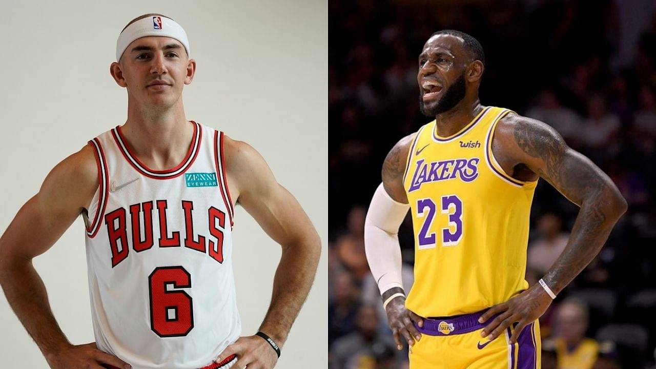 plus Read September Alex Caruso, I need that GOAT #6 jersey ASAP": Lakers' LeBron James cannot  wait to cop the Bulls' new Caruso threads - The SportsRush