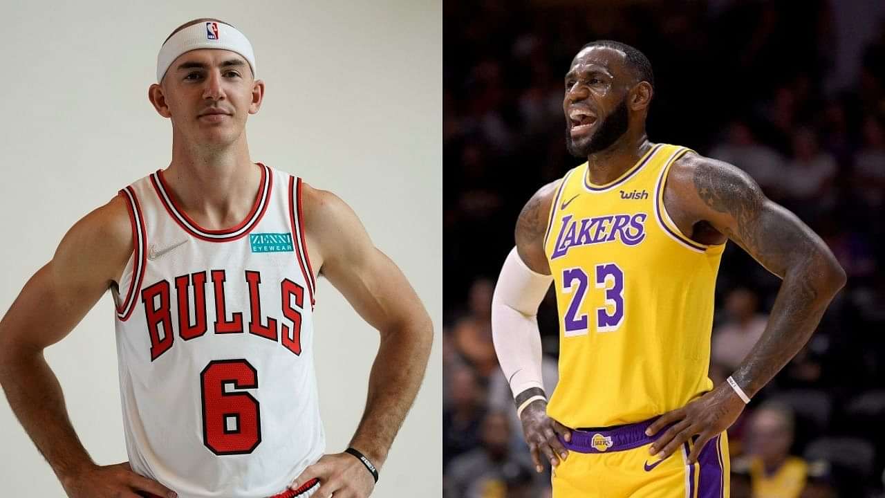 Alex Caruso, I need that GOAT #6 jersey ASAP: Lakers' LeBron