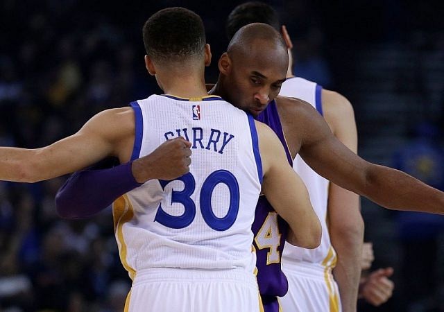 "Stephen Curry, go ahead and make history!": When Lakers' legend Kobe Bryant encouraged the Chef and the 2015-16 Warriors to chase NBA History