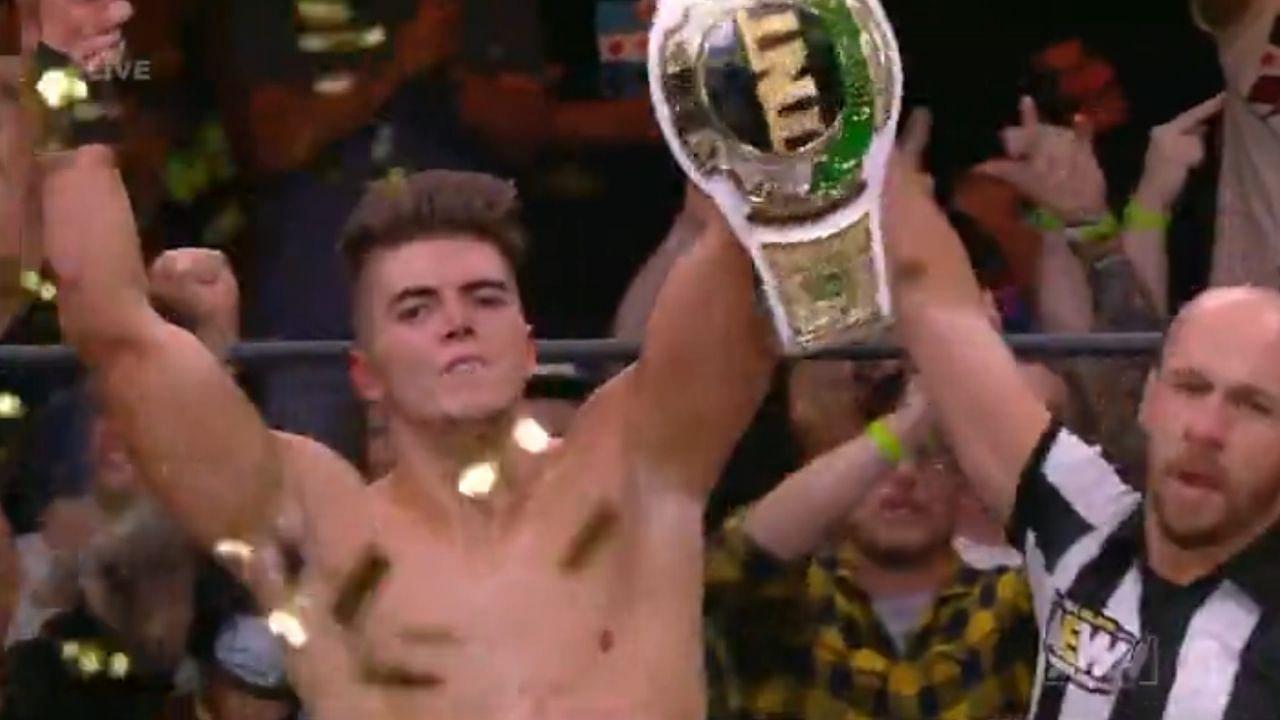 Sammy Guevara wins AEW TNT Championship from Miro on Dynamite