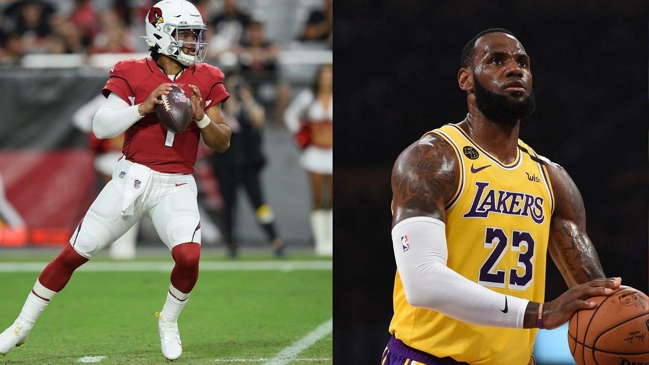 "Kyler Murray on 1 today!!! Sheesh man!!": LeBron James shouts out Cardinals QB after he torches Tennessee Titans for 5 touchdowns in NFL Week 1