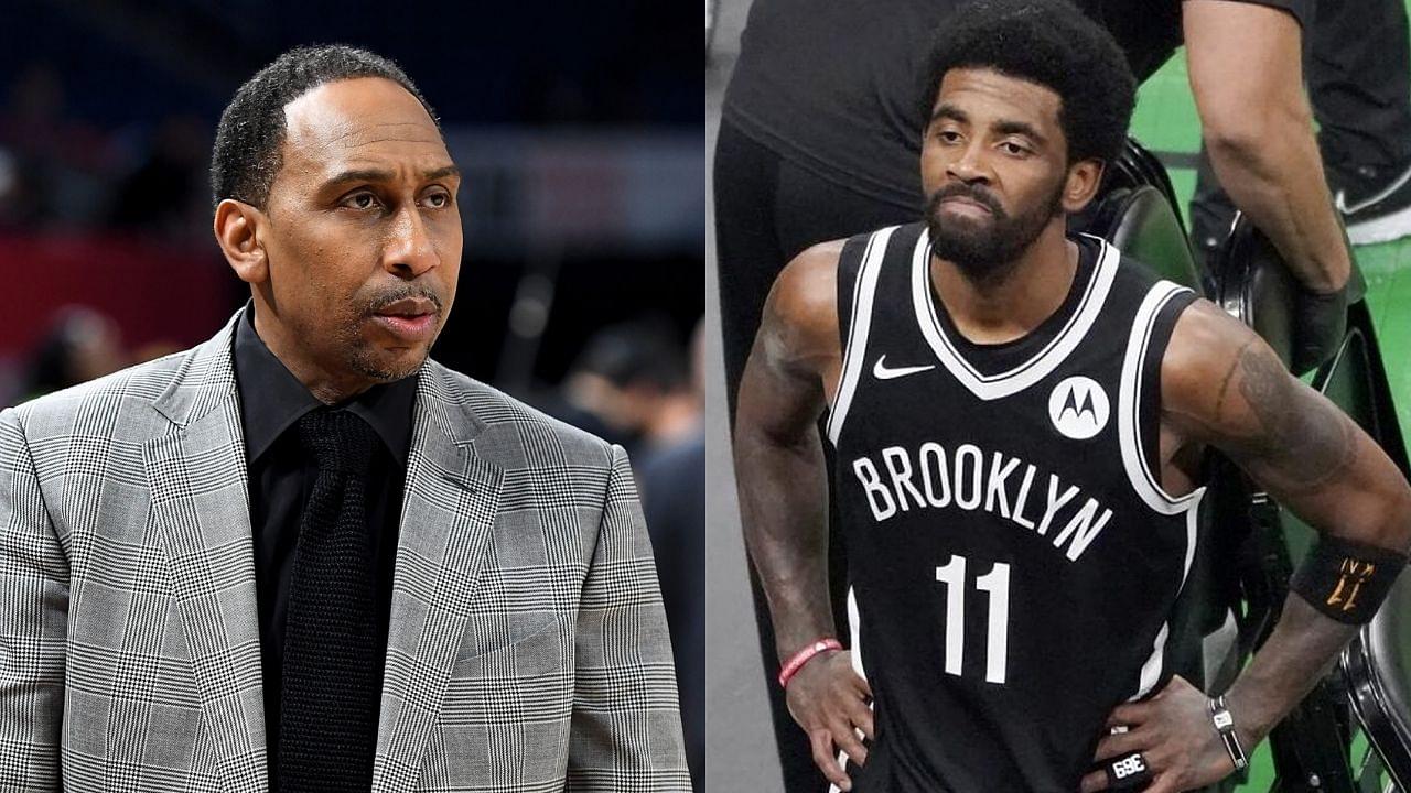 "If Kyrie Irving isn't going to take the vaccine, TRADE HIM!": Stephen A Smith talks about how the star guard would stop Kevin Durant and the Nets from winning a ring