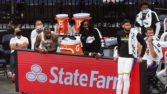 "Anthony Davis doesn't love me like that": Montrezl Harrell fuels rumors of rift within Lakers' ranks last season with answer regarding his absence from AD's wedding