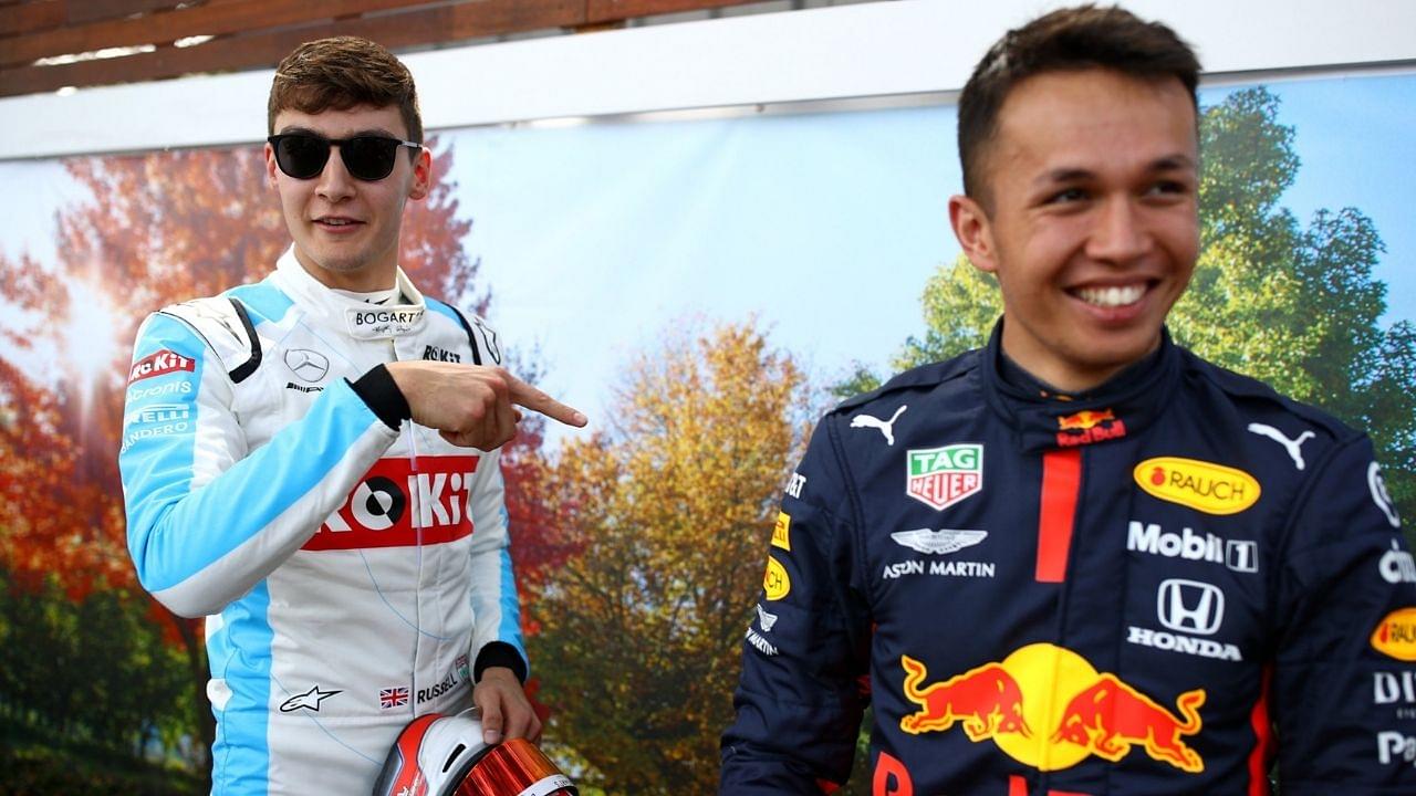 "I owe him a couple of beers"– Alex Albon on George Russell being 'too supportive' for his Williams move