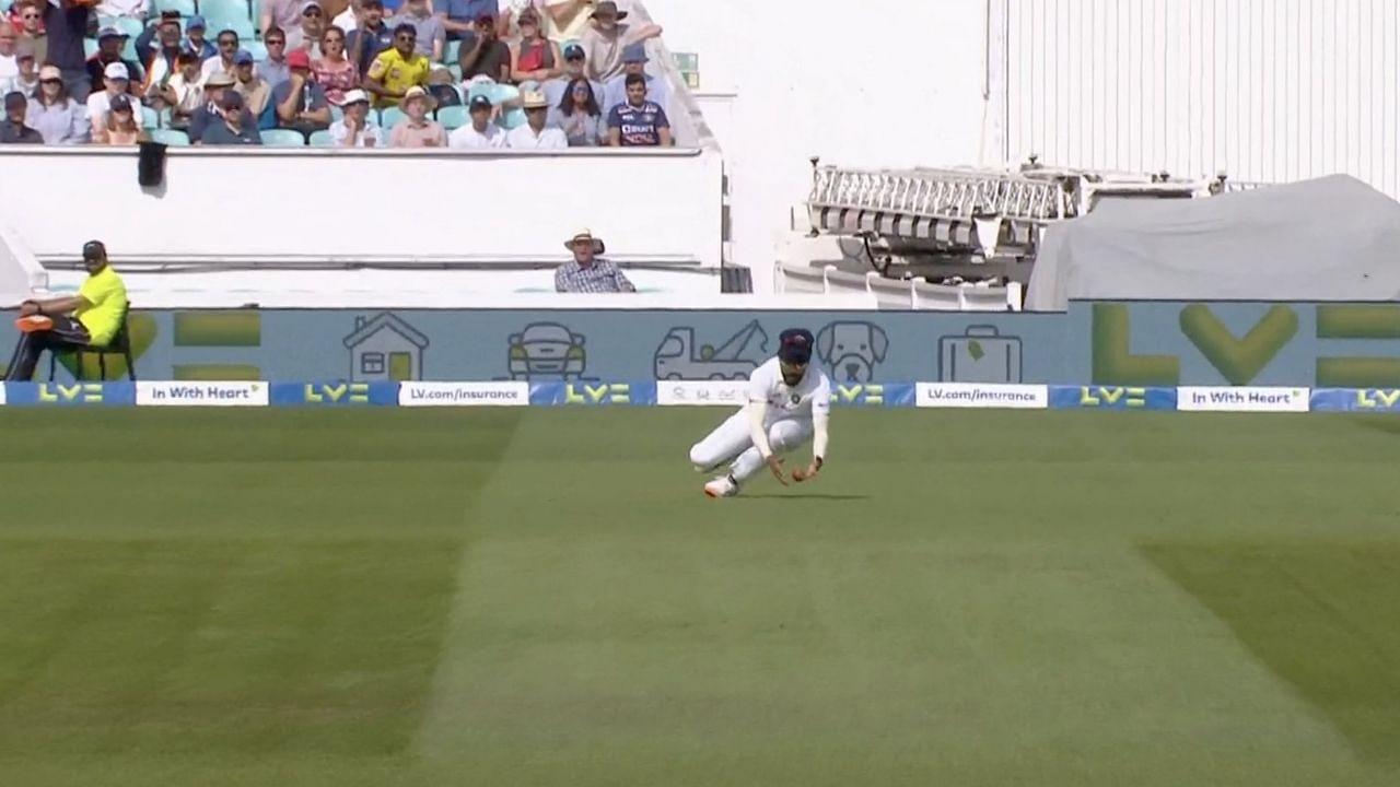 Siraj drop catch today: Mohammed Siraj drops sitter to hand huge reprieve to Haseeb Hameed at The Oval