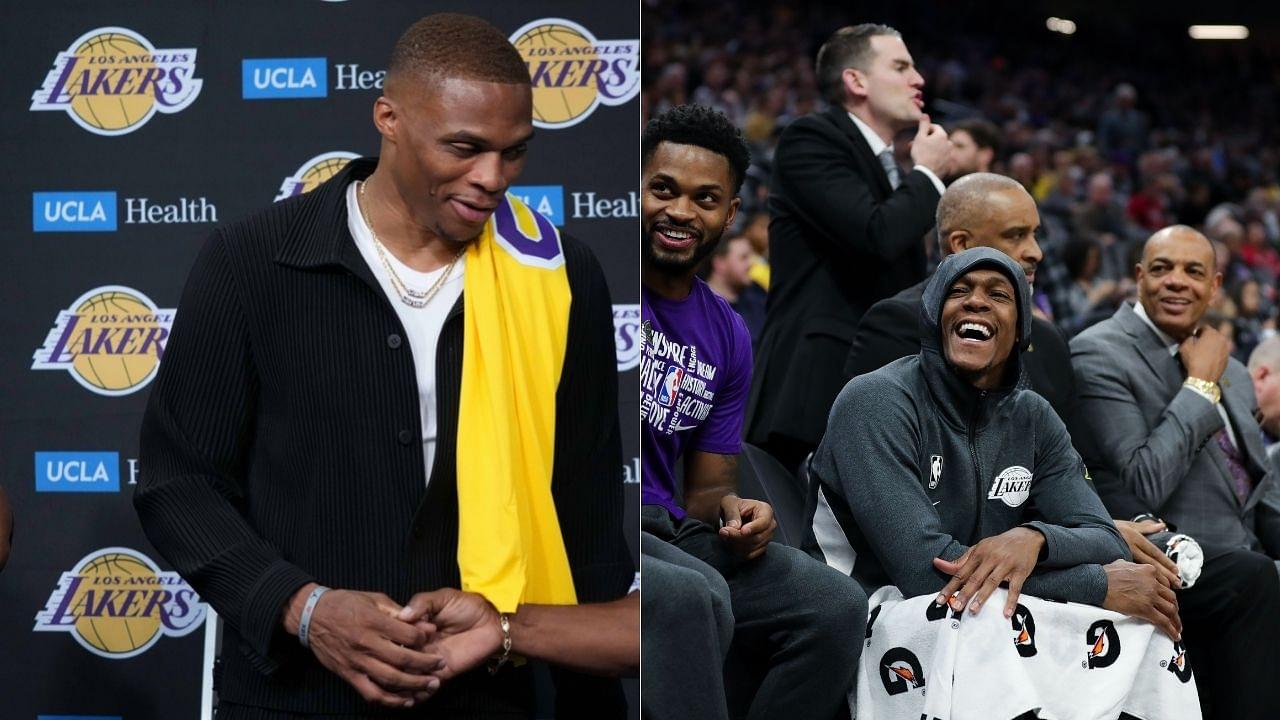 "Russell Westbrook will not sit still on the bench for Rondo to play 20 minutes a night": Skip Bayless believes Rondo's role would be nonexistent on the LA Lakers in the upcoming NBA season