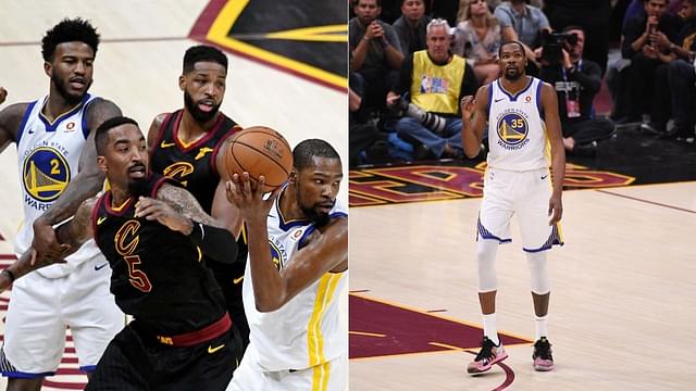 "I am happy JR Smith made that decision": Former Warriors Finals MVP Kevin Durant on JR Smith's faux pass during Game One of the 2018 NBA Finals