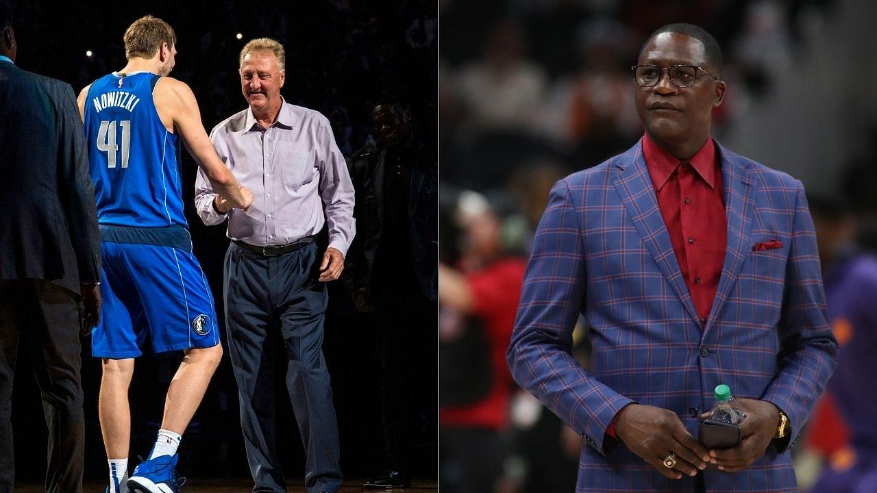 "Larry Bird was evil, you couldn't beat him in the half-court": Dominique Wilkins gushes over Celtics legend's excellence on the Bill Simmons podcast