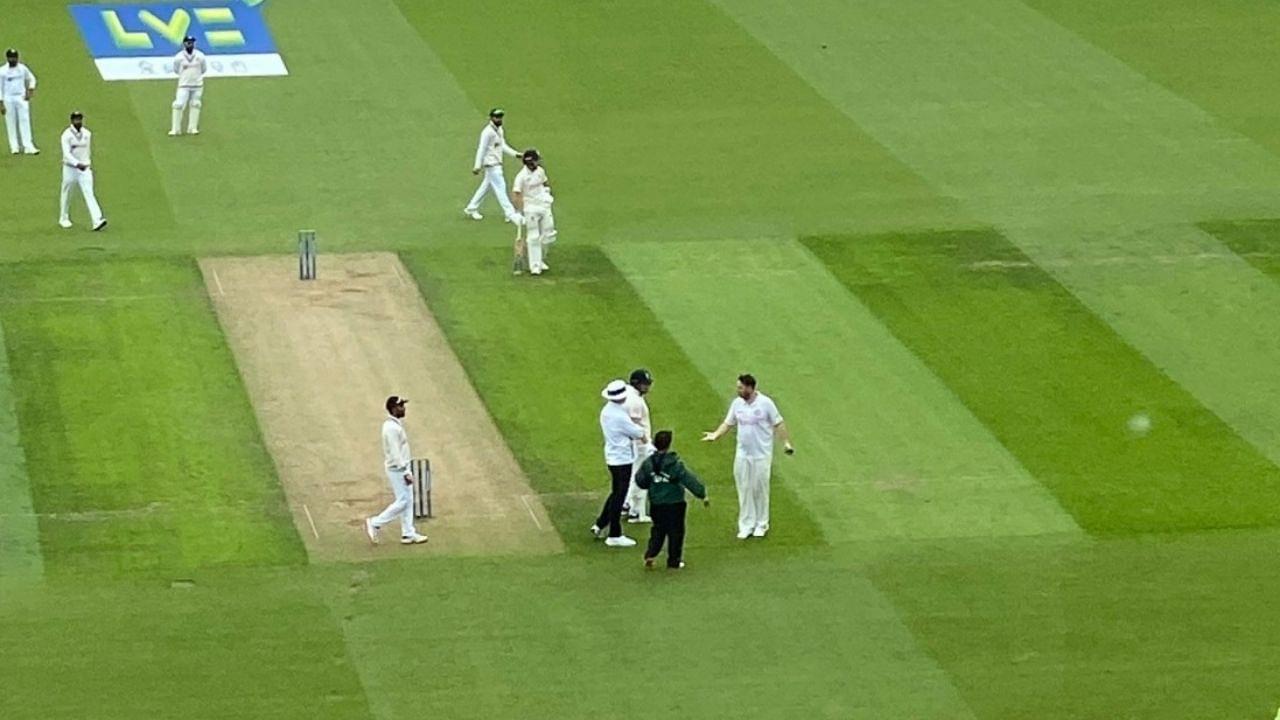 Jarvo cricket pitch invader: Jarvo streaker enters ground to collide with Ollie Pope; Jonny Bairstow unimpressed