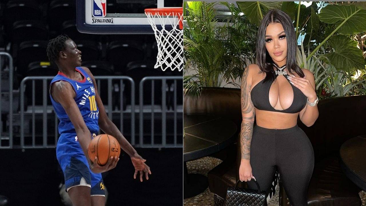 "Mulan Hernandez not letting go of Bol Bol or the bag!": Nuggets star seen getting back with IG model despite 'gold-digger controversy